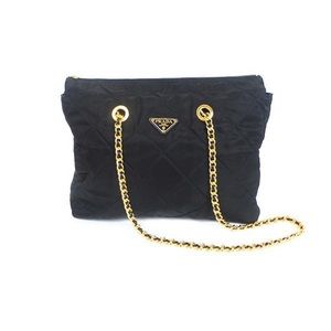 PRADA Nylon Chain link Tote